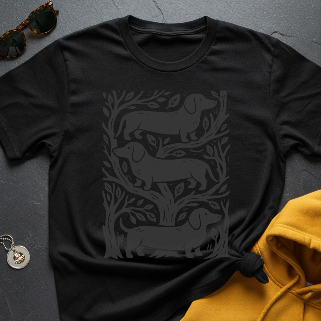 Doxie Lino Woodland T-Shirt