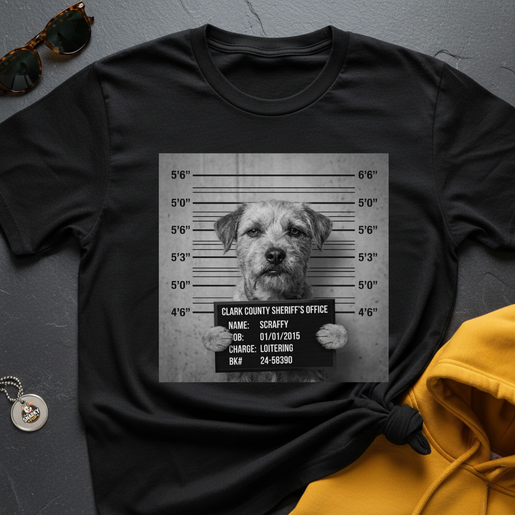 Mugshot Mutt T-Shirt