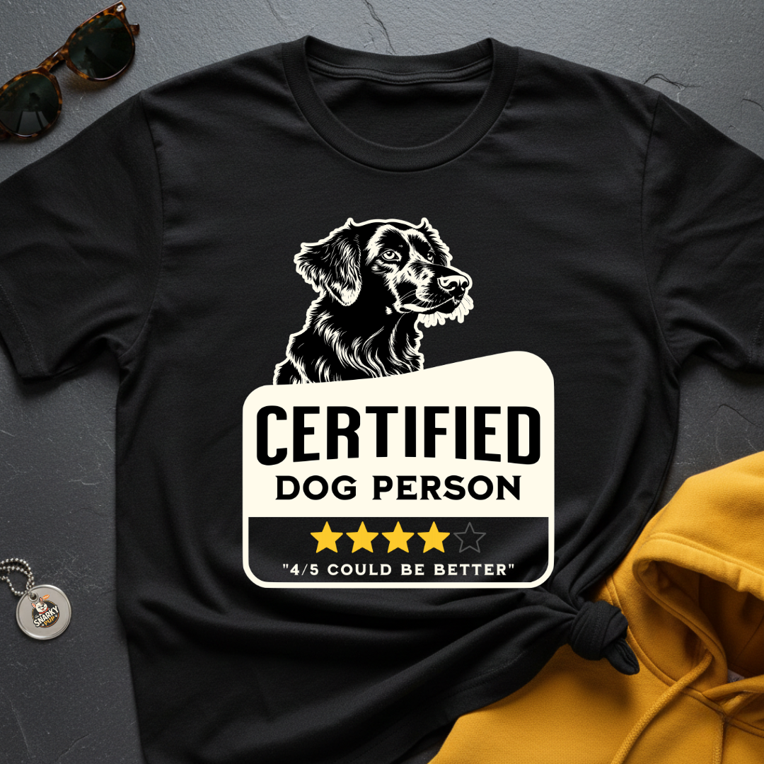 Certified Dog Person T-Shirt