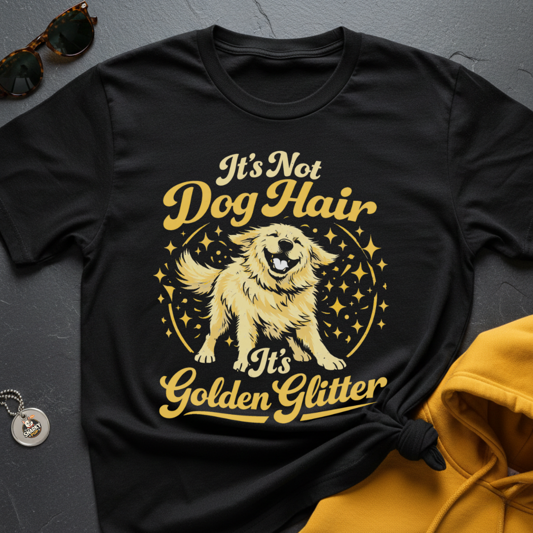 Golden Glitter T-Shirt
