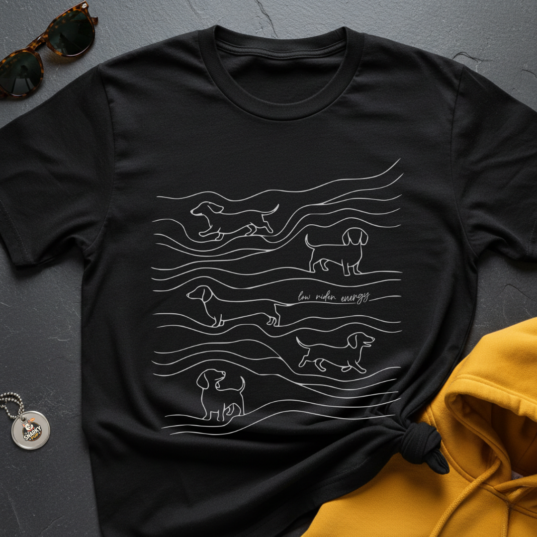 Wavy Doxie Low Rider T-Shirt
