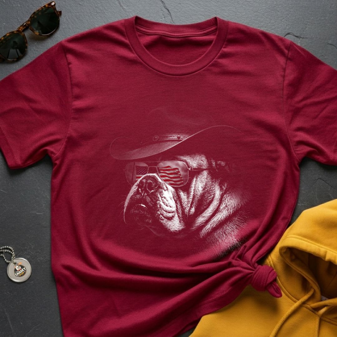 Bulldog Old Glory T-Shirt