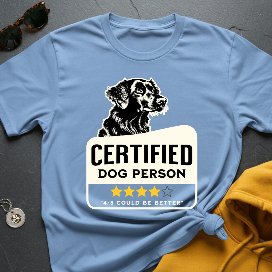 Certified Dog Person T-Shirt