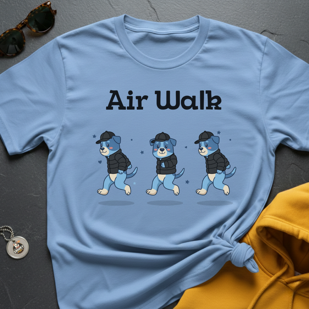 Air Walk Blue T-Shirt