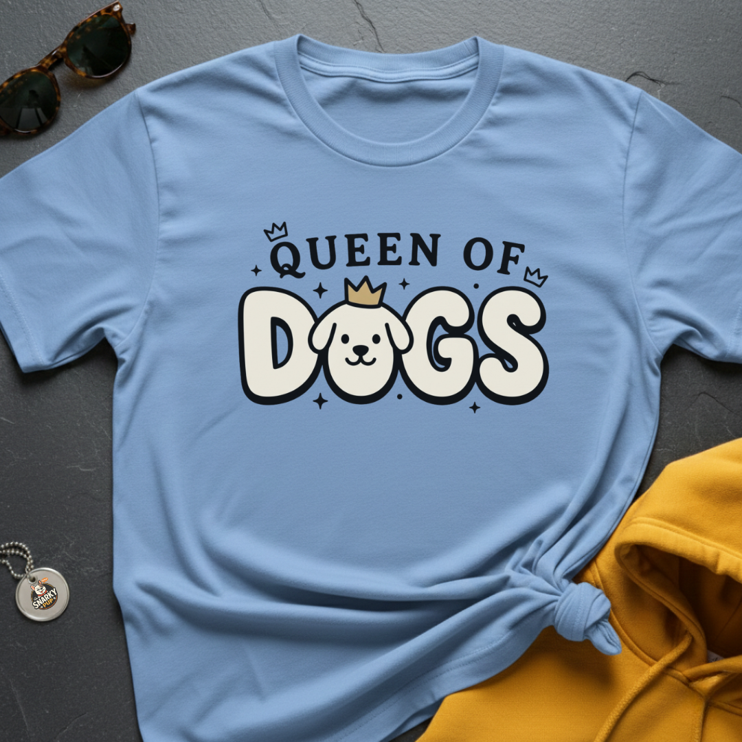 Cute Queen of Dogs T-Shirt
