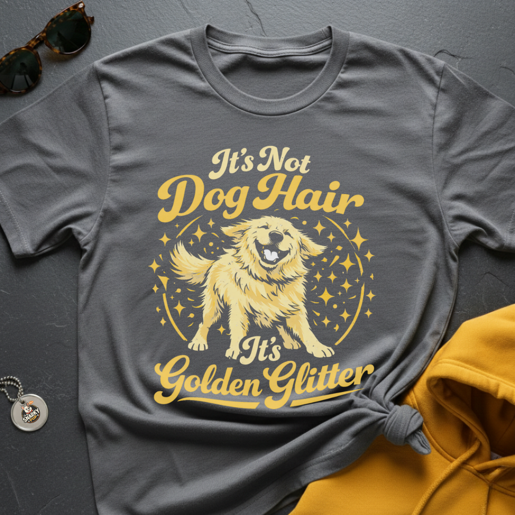 Golden Glitter T-Shirt
