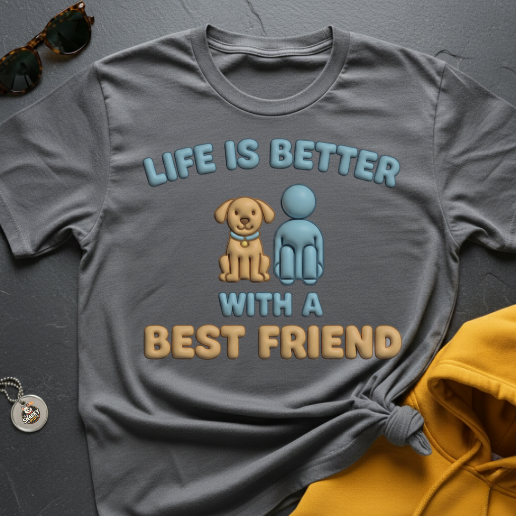 Best Friend Faux Puff T-Shirt