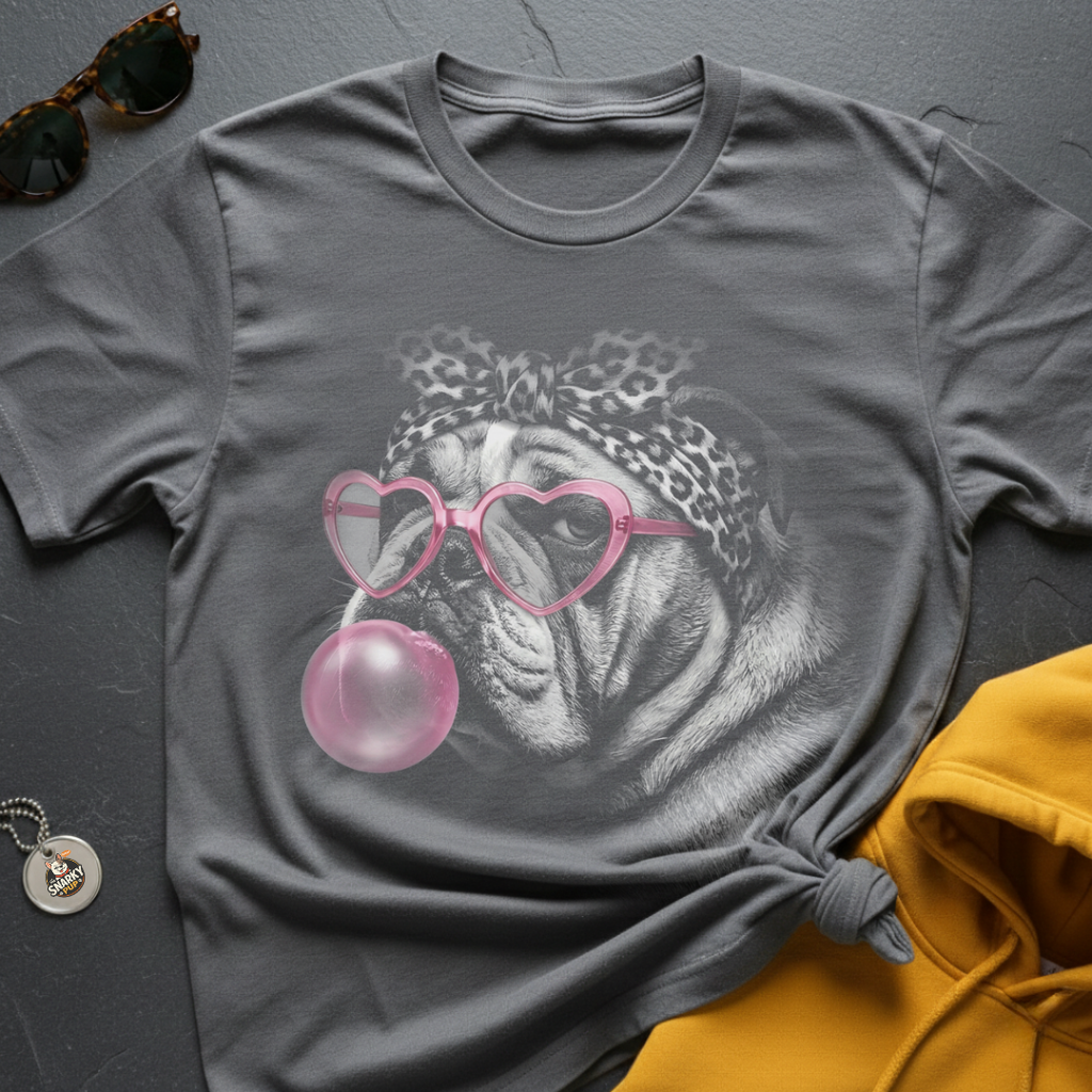 Bulldog Bubble Sass T-Shirt