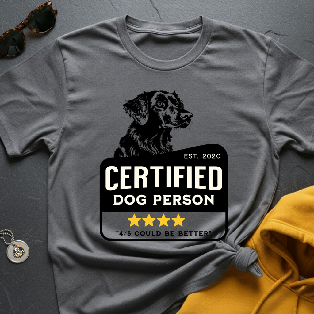 Certified Dog Person T-Shirt