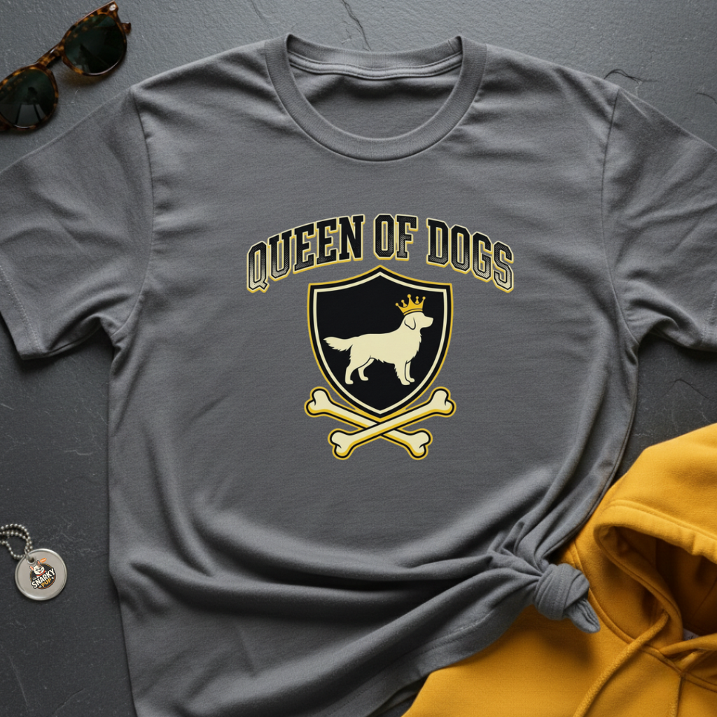Golden Queen of Dogs T-Shirt
