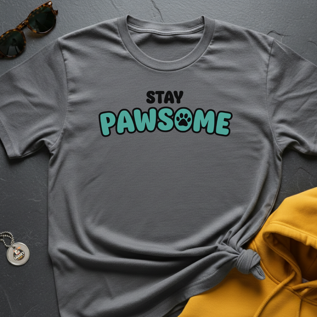 Stay Pawsome T-Shirt