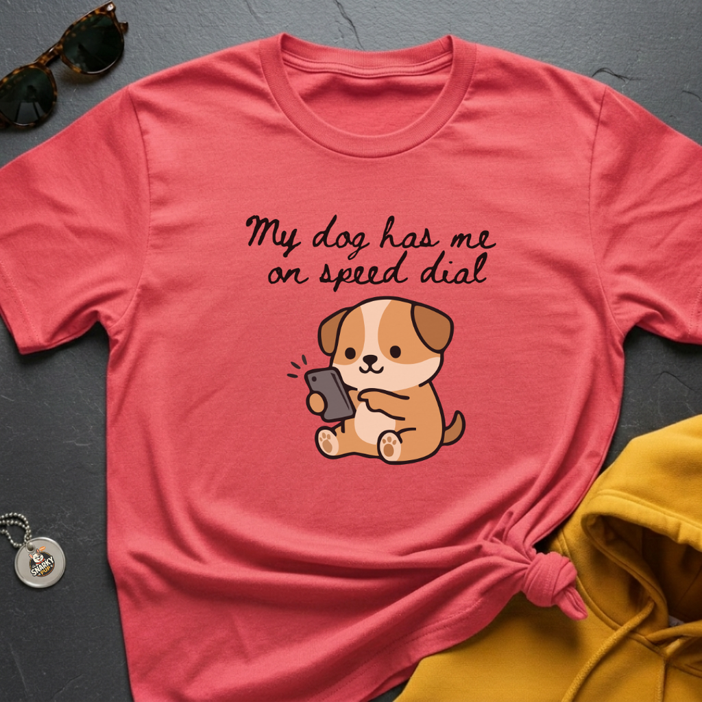 Dog On Speed Dial T-Shirt