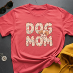 Floral Dog Mom T-Shirt