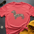 Floral Doxie T-Shirt