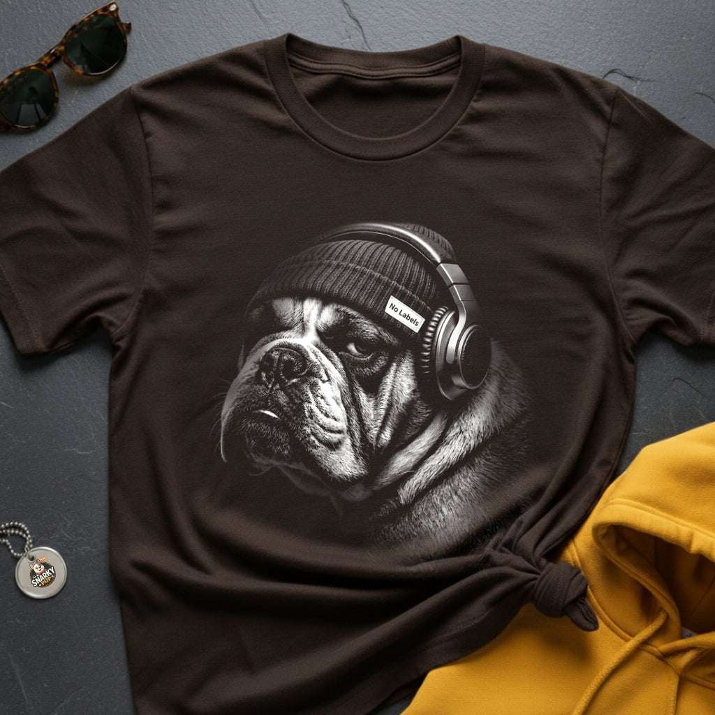 Bulldog No Labels T-Shirt