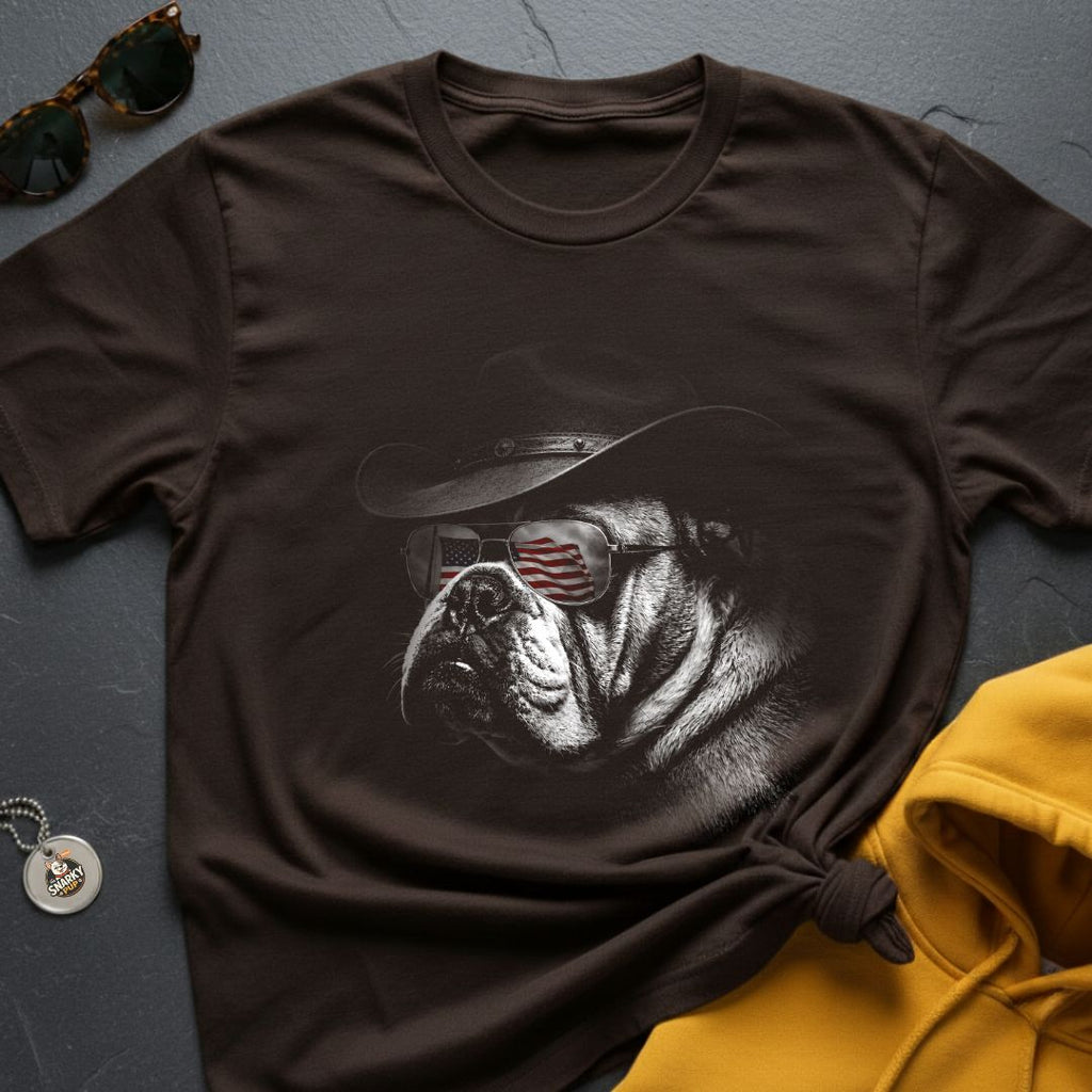 Bulldog Old Glory T-Shirt