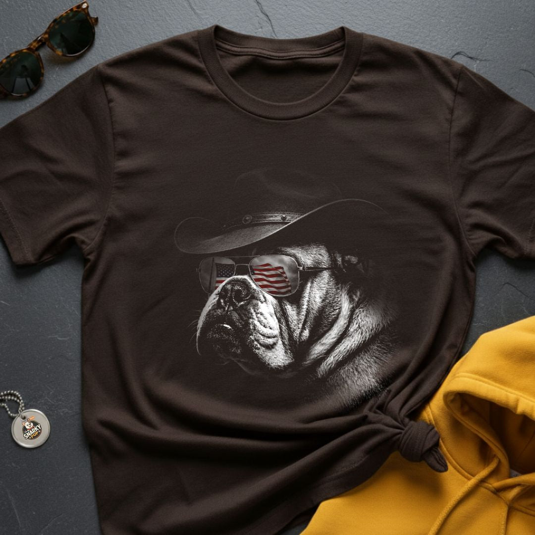 Bulldog Old Glory T-Shirt