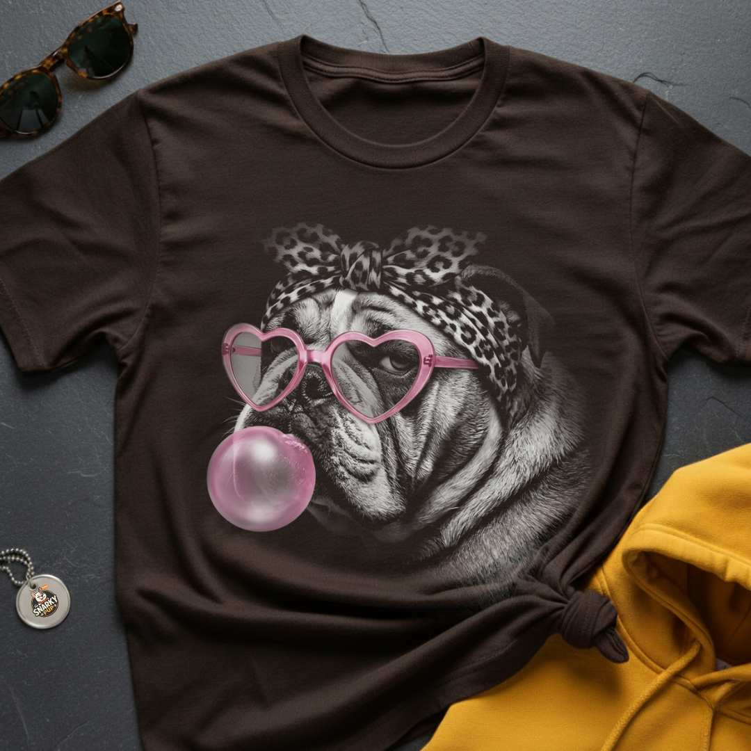 Bulldog Bubble Sass T-Shirt