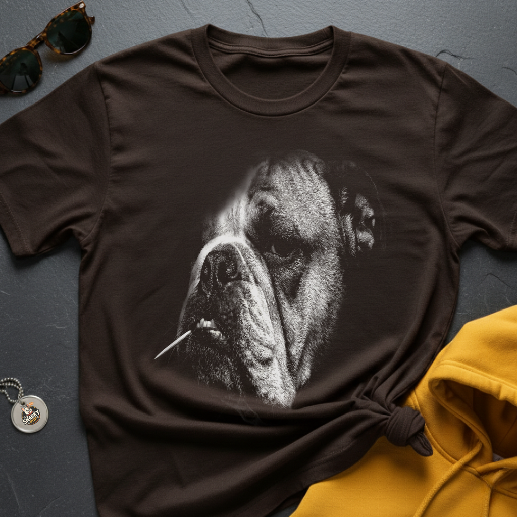 Bulldog Toothpick T-Shirt