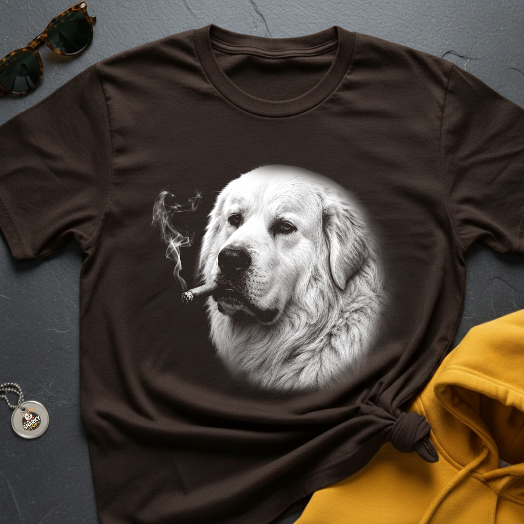 Great Pyrenees Stogie T-Shirt