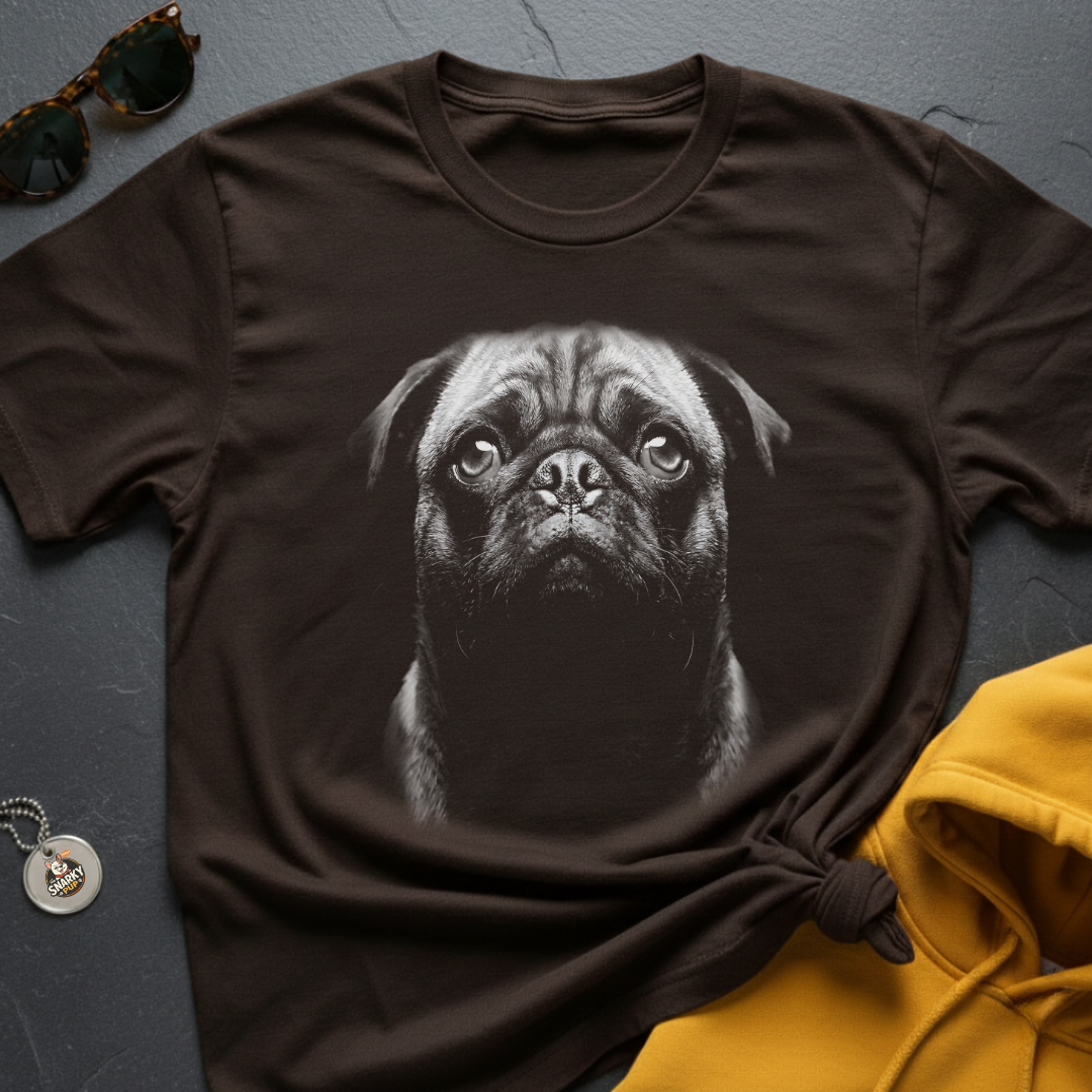 Pug Portrait T-Shirt