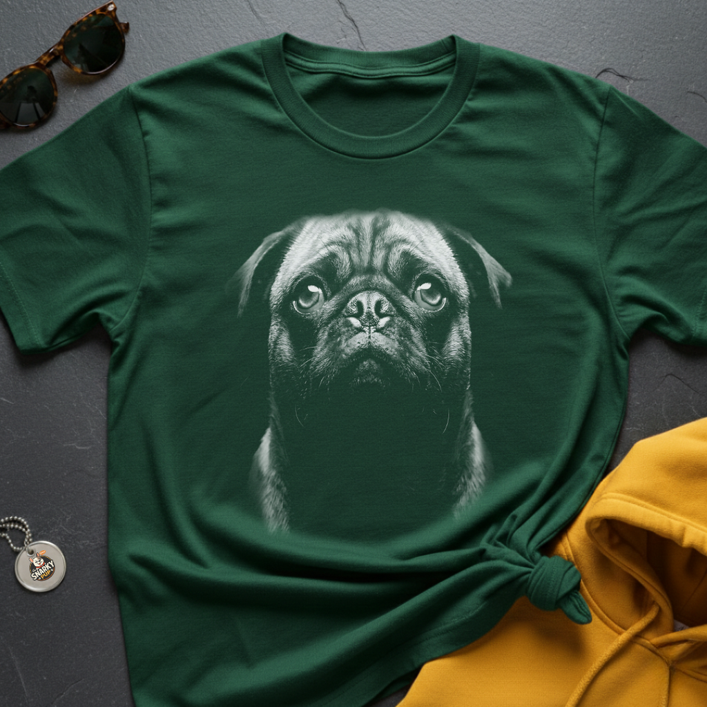 Pug Portrait T-Shirt