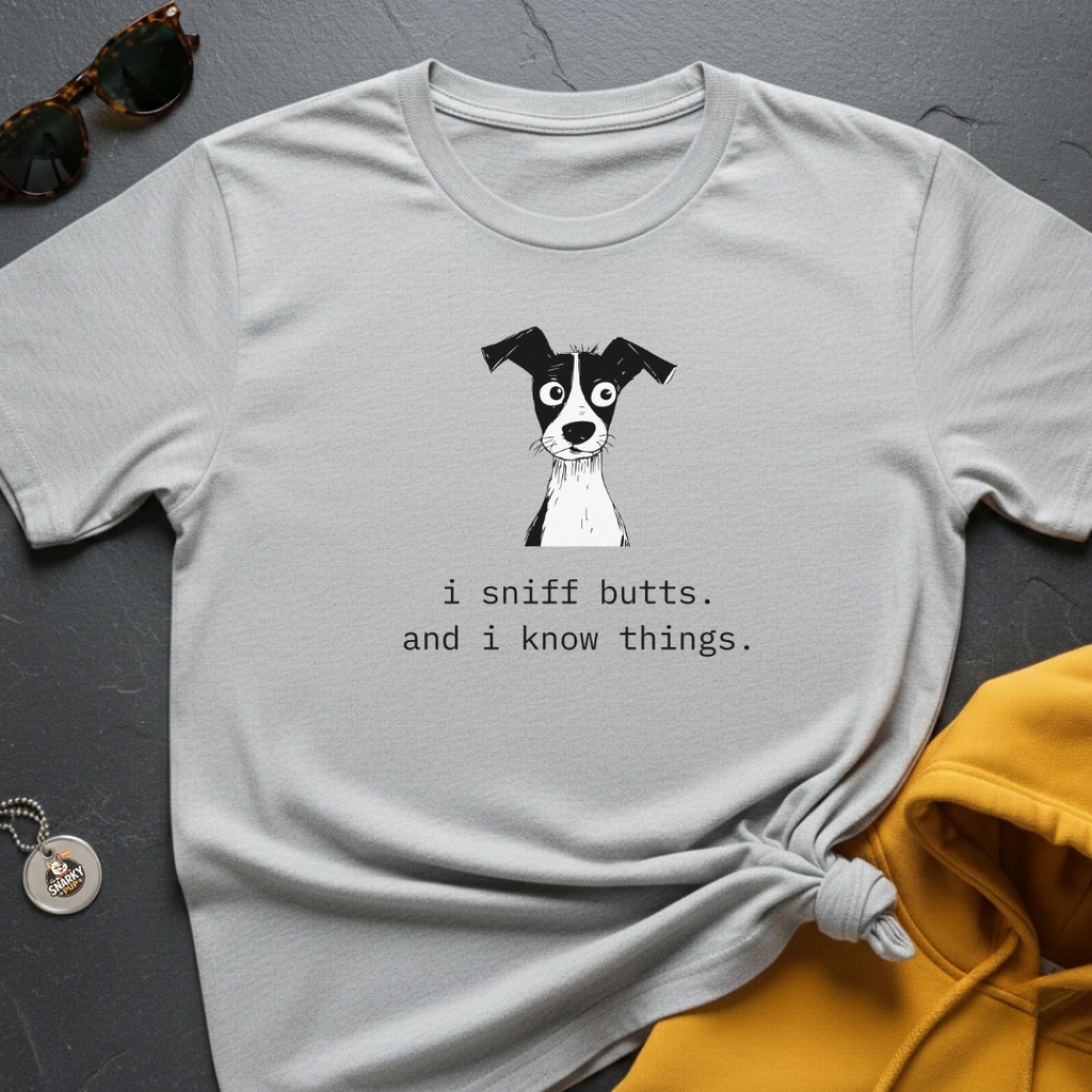 Sniff Butts Know Things T-Shirt