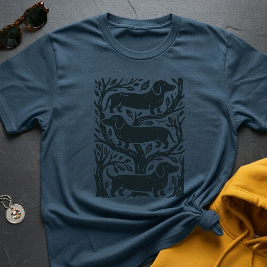 Doxie Lino Woodland T-Shirt