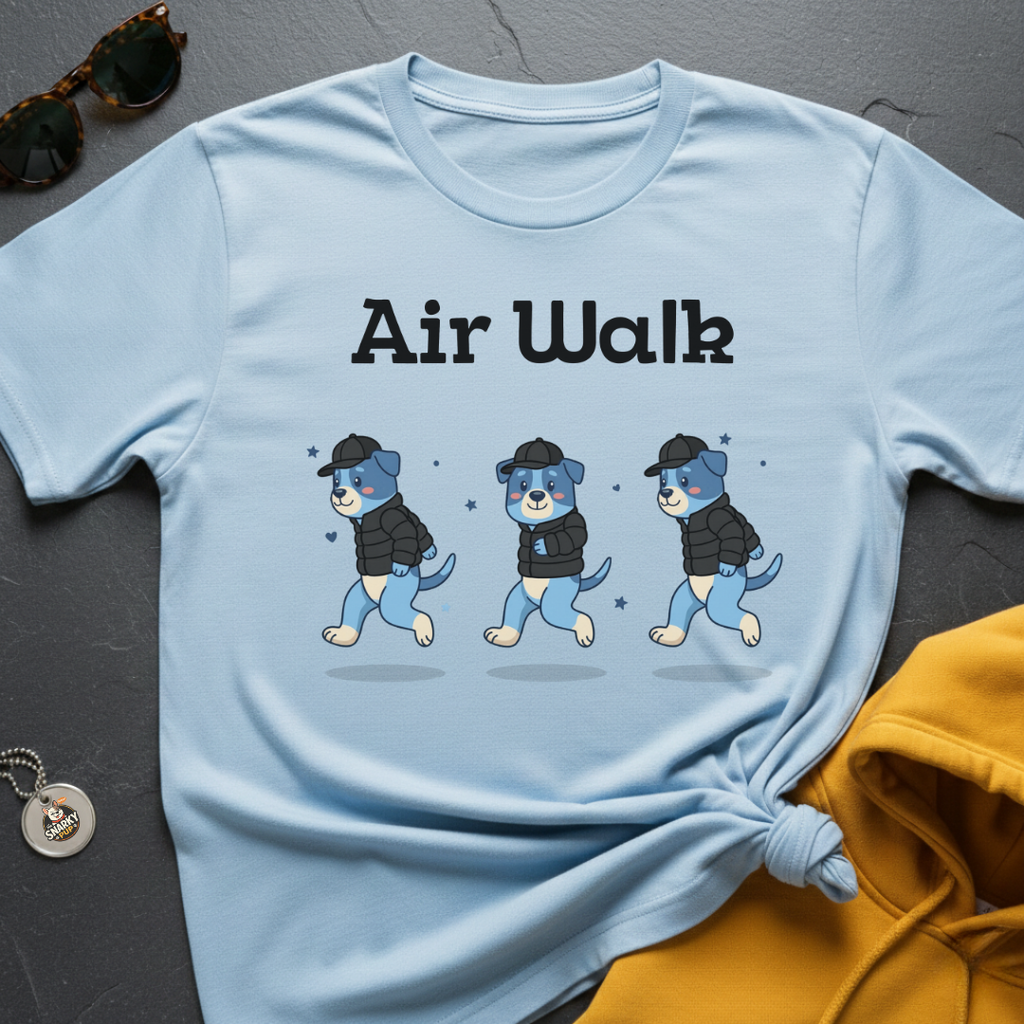 Air Walk Blue T-Shirt