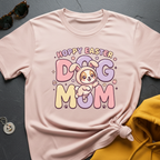Hoppy Easter Dog Mom T-Shirt