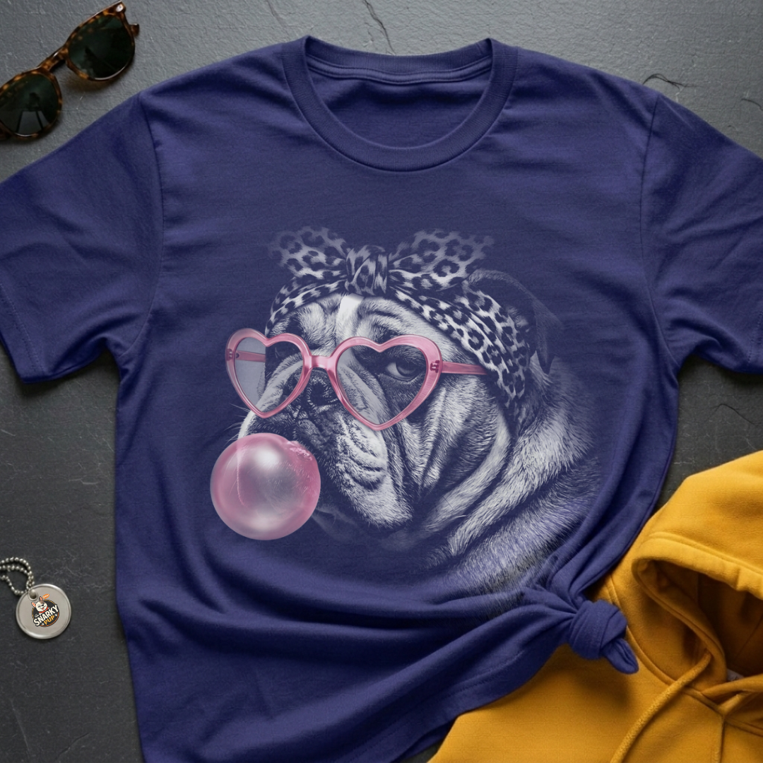 Bulldog Bubble Sass T-Shirt