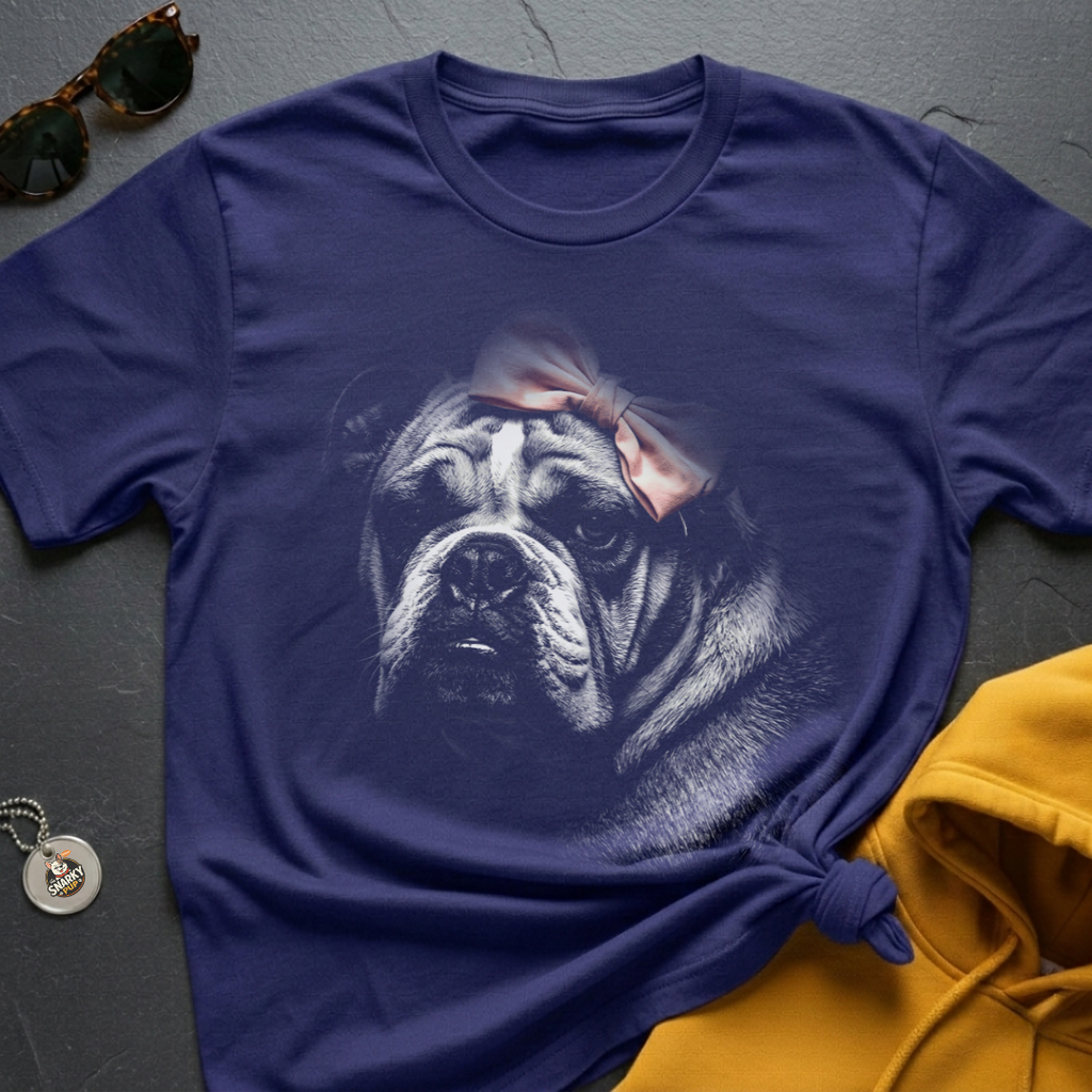 Bulldog Mini Bow T-Shirt