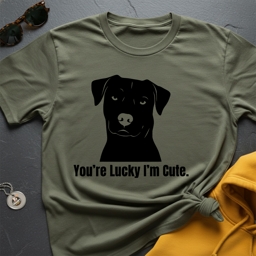 Lucky I'm Cute T-Shirt