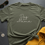 Dog Mama Cursive T-Shirt
