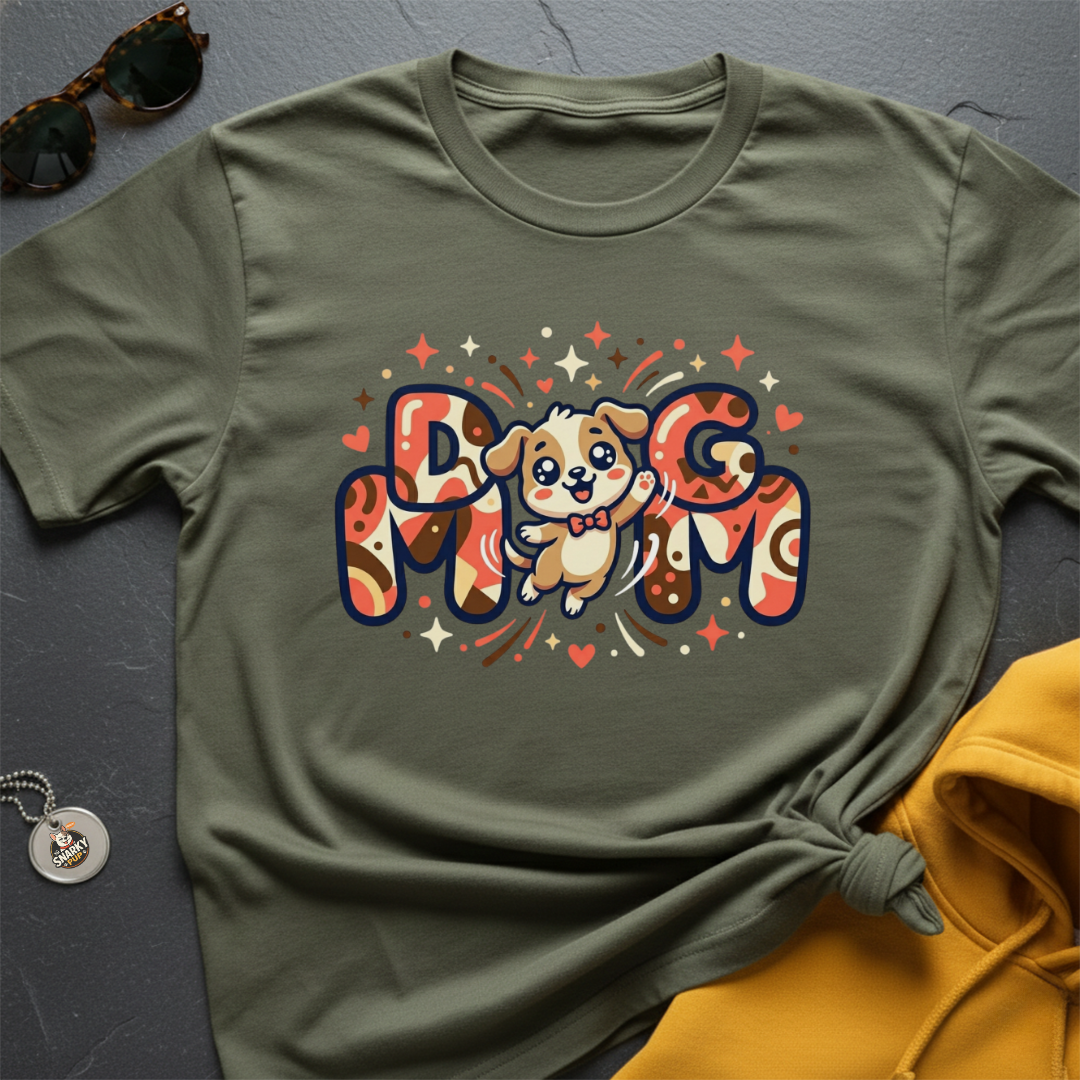 Bold Dog Mom T-Shirt