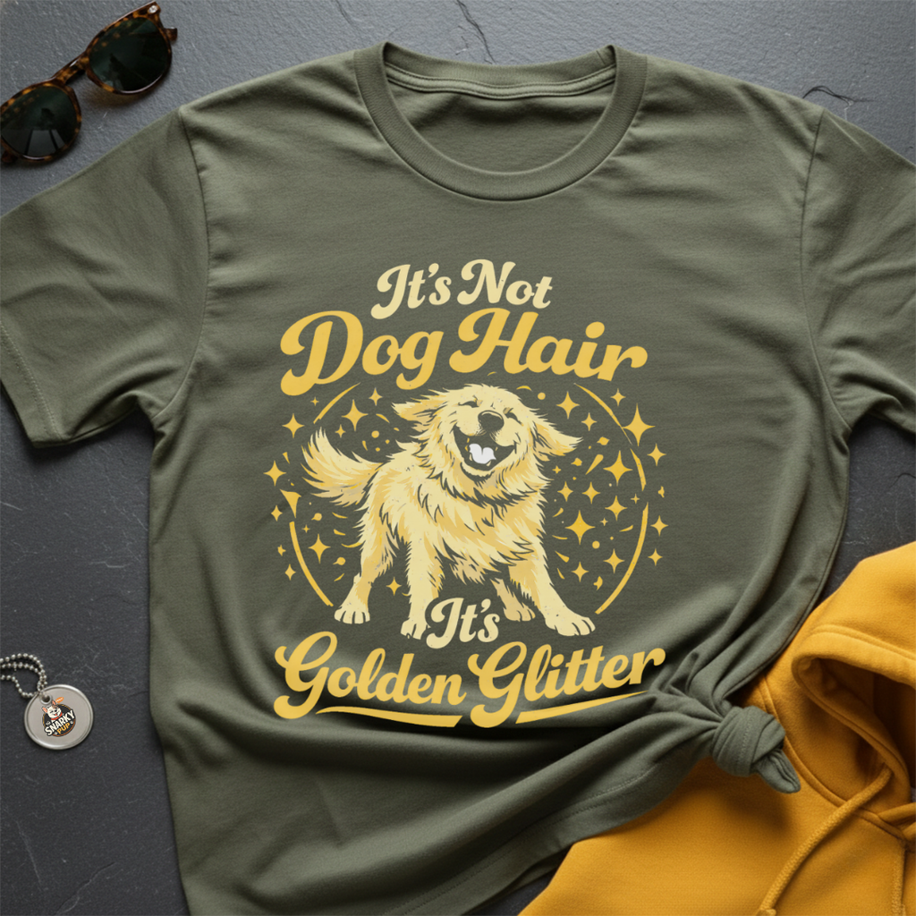 Golden Glitter T-Shirt