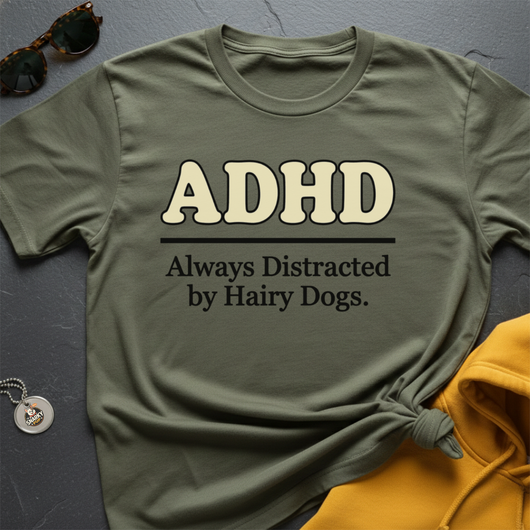 Hairy Dog ADHD T-Shirt