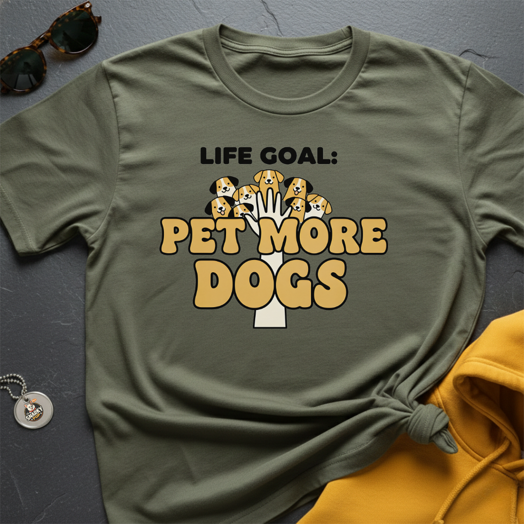 Pet More Dogs T-Shirt