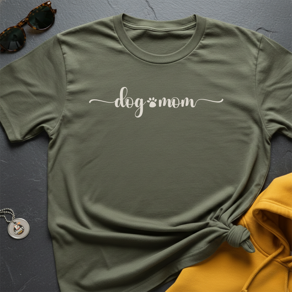 Dog Mom Paw T-Shirt