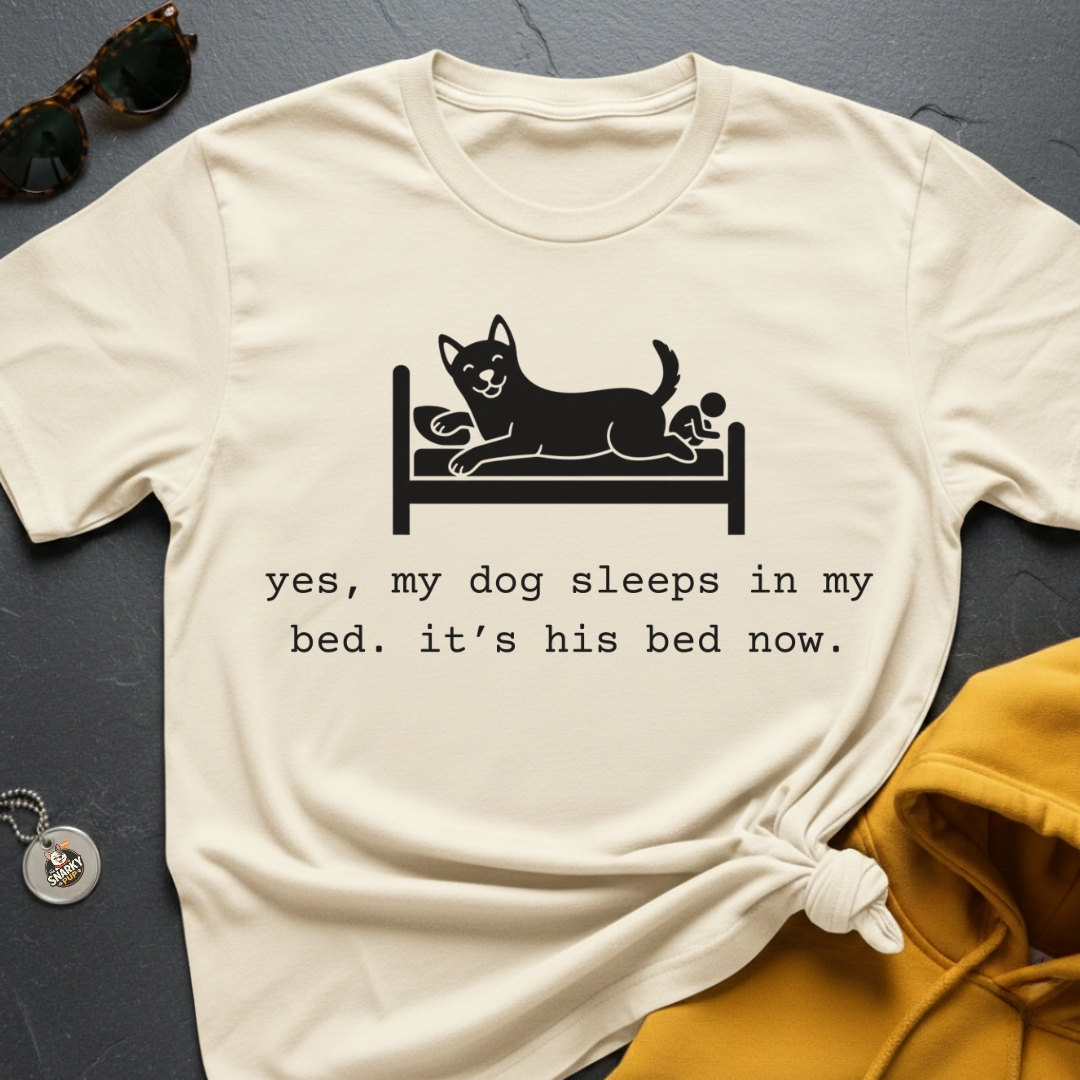 His Bed Now T-Shirt