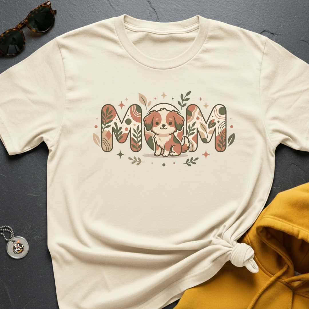 Earthy Dog Mom T-Shirt