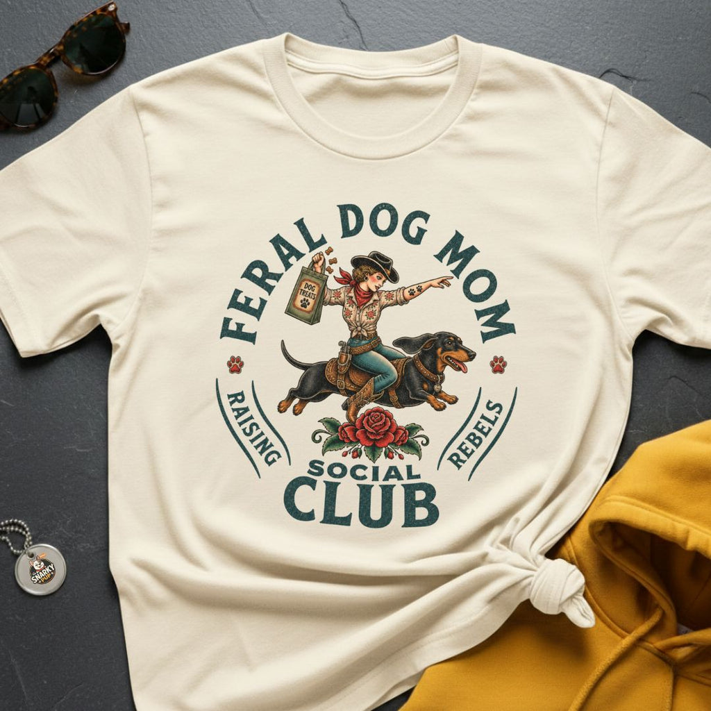 Feral Dog Mom T-Shirt