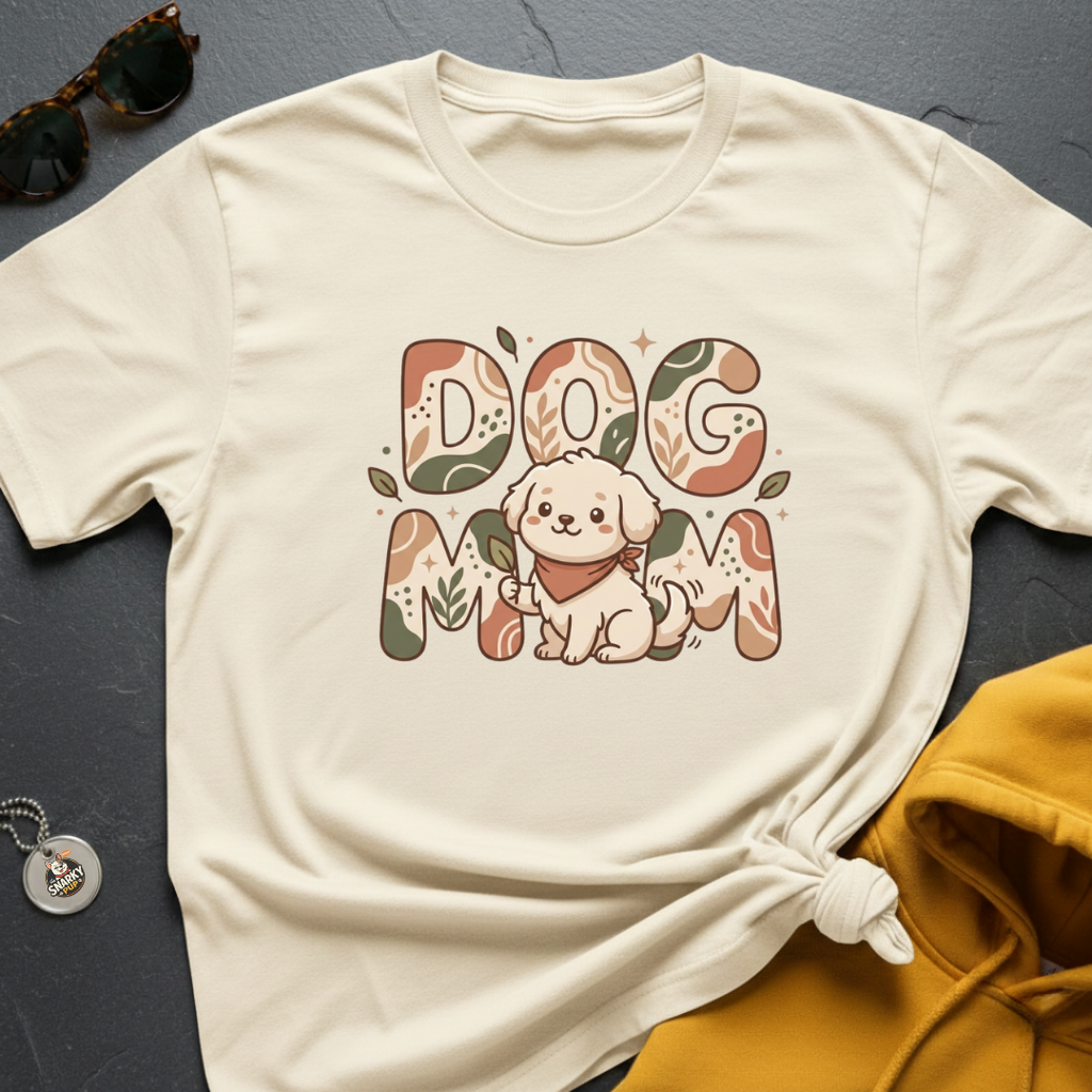 Boho Dog Mom T-Shirt