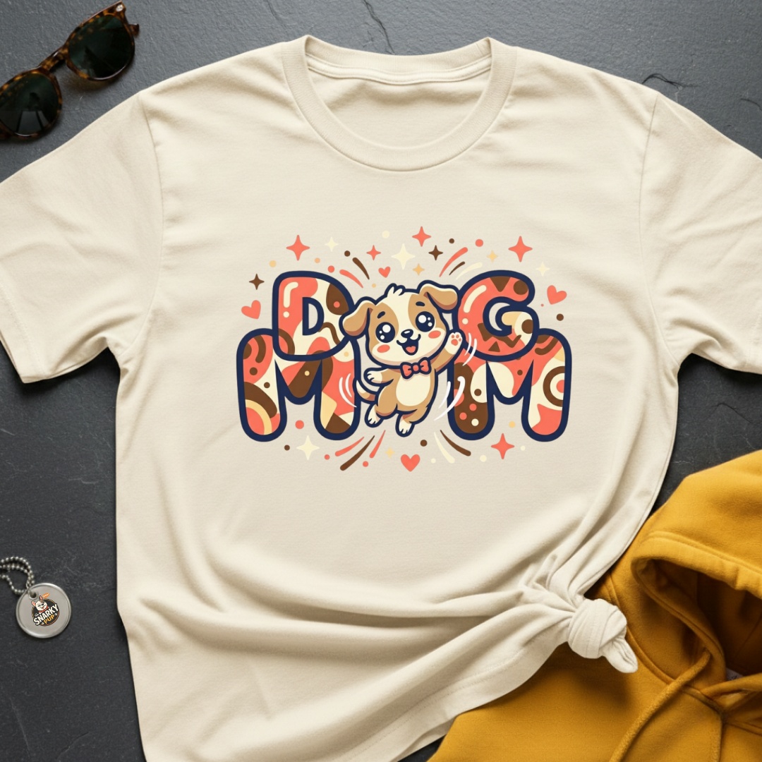 Bold Dog Mom T-Shirt