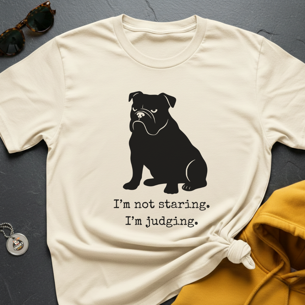 Not Staring Judging T-Shirt