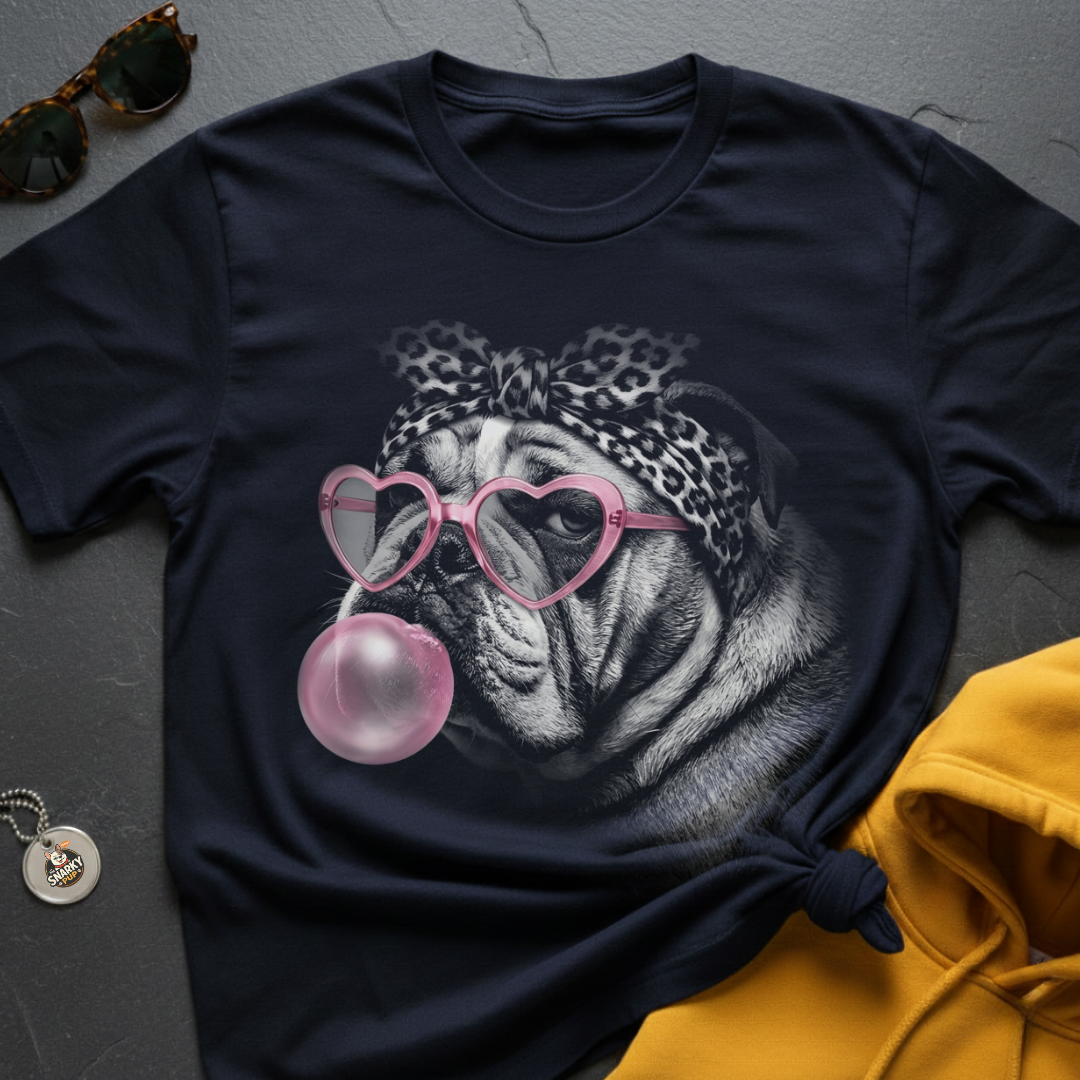 Bulldog Bubble Sass T-Shirt
