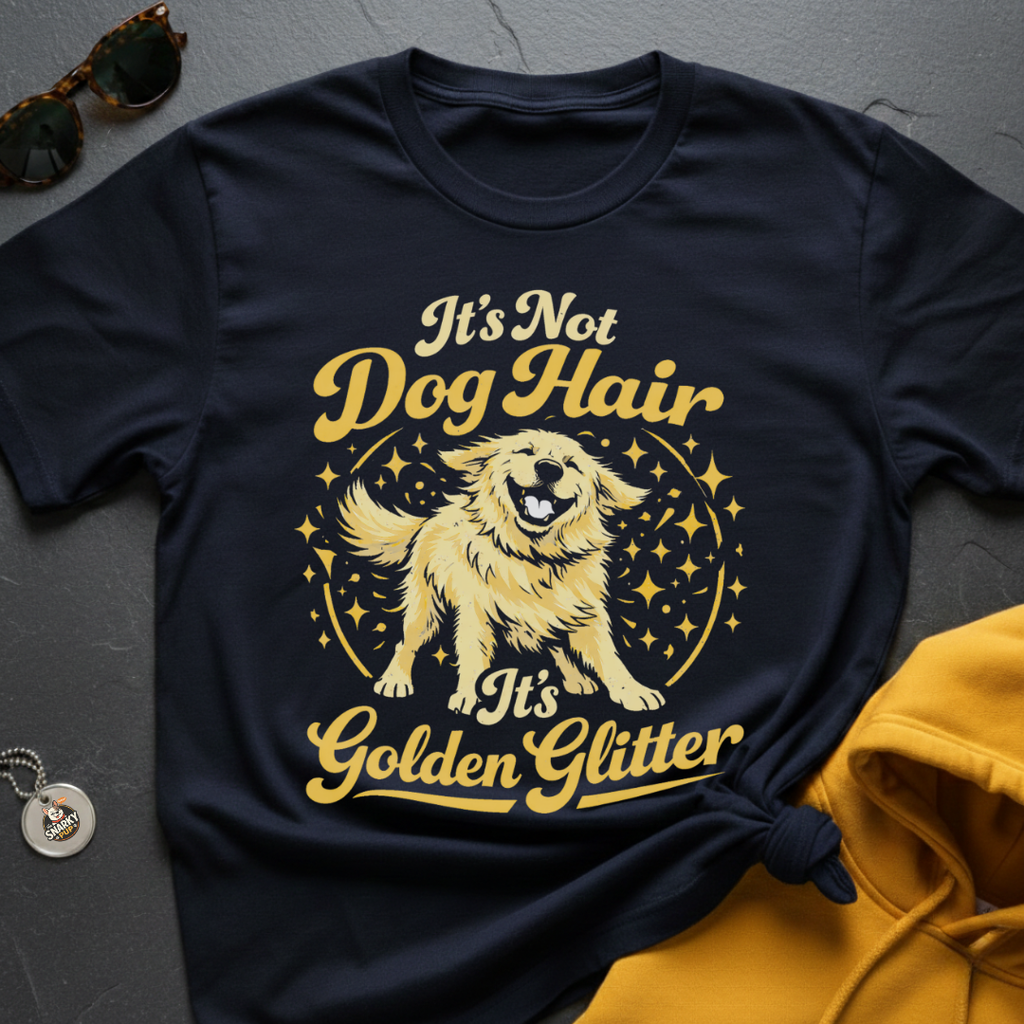 Golden Glitter T-Shirt