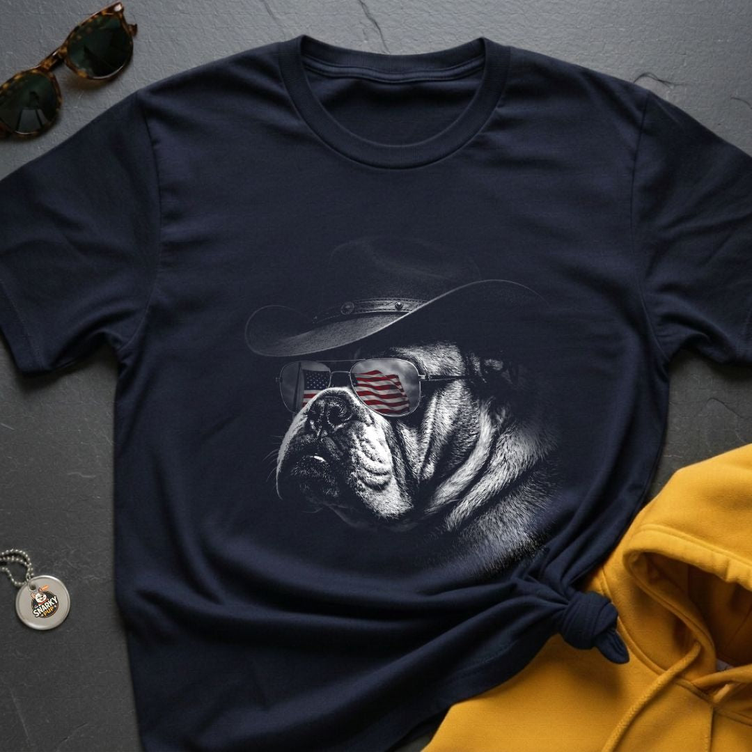 Bulldog Old Glory T-Shirt