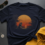Bulldog Chasing Sunsets T-Shirt