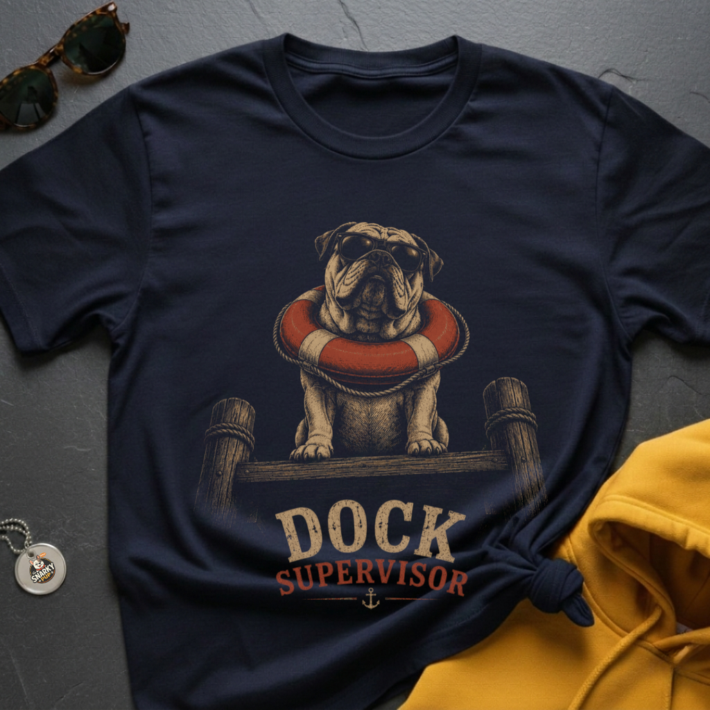 Bulldog Dock Supervisor T-Shirt
